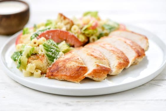 Tandoori Chicken Caesar Salad