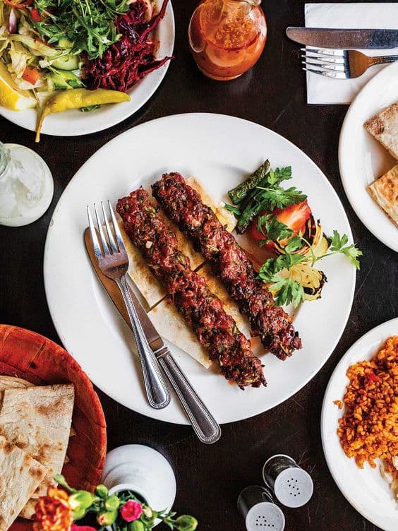 Ginger Lamb Kebab
